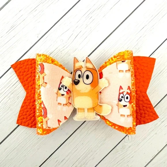 Bluey& Bingo Hair Bows - Picture 2 of 2